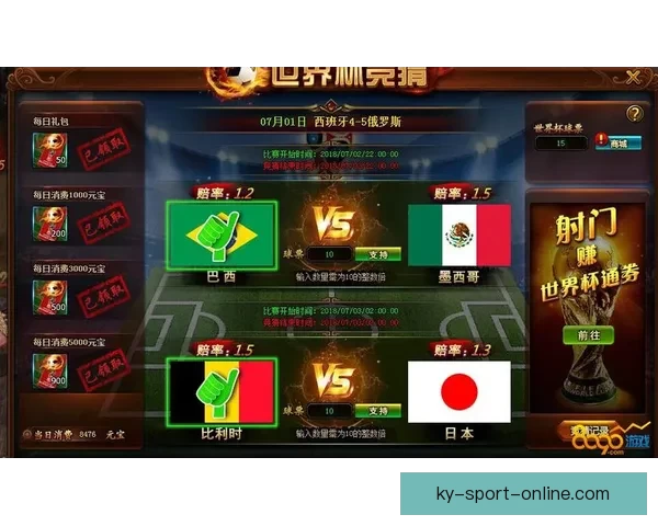 世界杯竞猜赔率查询与分析 最新赛事赔率走势一览